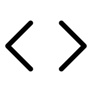 Front-end development symbol